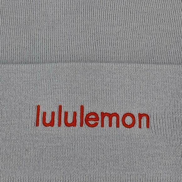 Lululemon Warm Revelation Beanie Hat Serene Blue/Sunburst Orange One Size Unisex main image 5